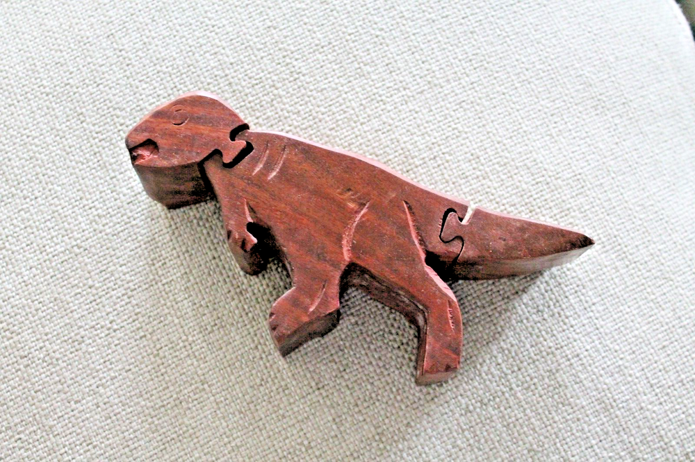 Dinosaur Puzzle Box Chippy Combination Rare Unisex Ring boxes Stacking fun Toy