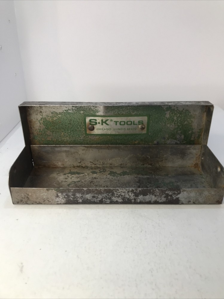 S-K Tools Empty Metal Storage Case Box approximately  6 3/8" X 2 1/4" - BOX ONLY