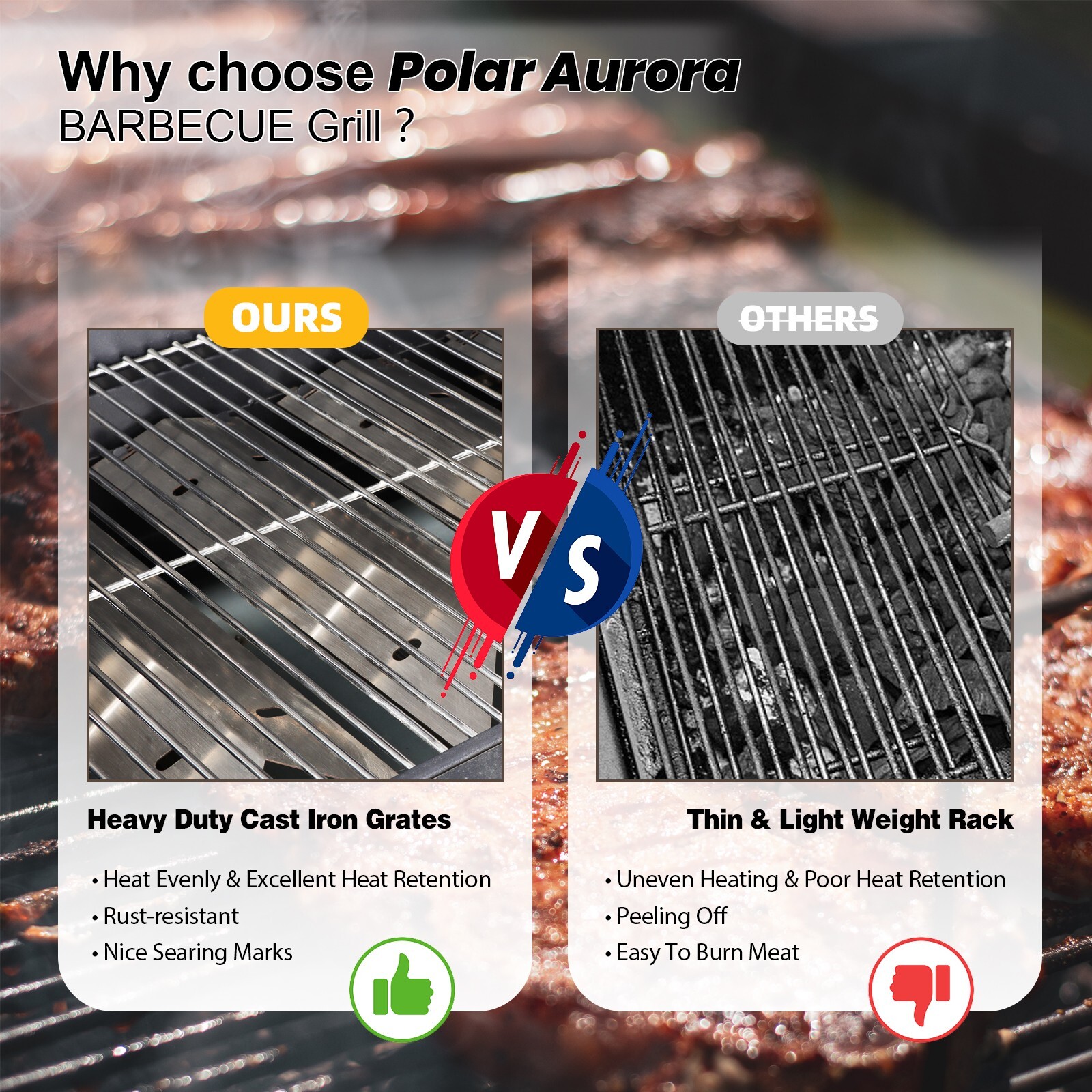 Propane Gas Grill 4 Burners a Side Burner Steel Grill Cart Outdoor Cooking BBQ