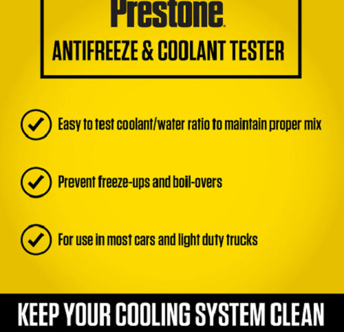 Prestone Antifreeze & Coolant Tester{Select Your Pack}