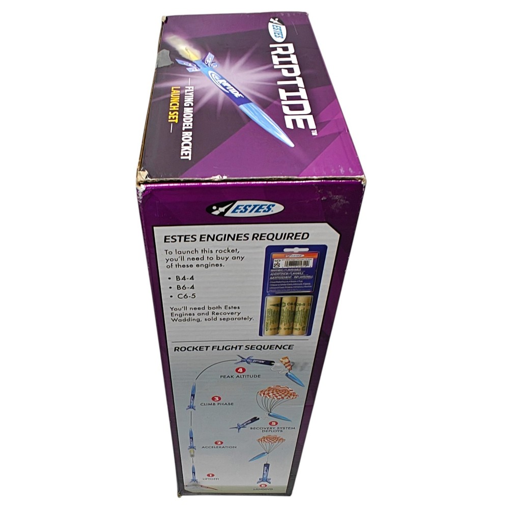 Estes Flying Model Rocket Starter Kit Riptide EST 1403