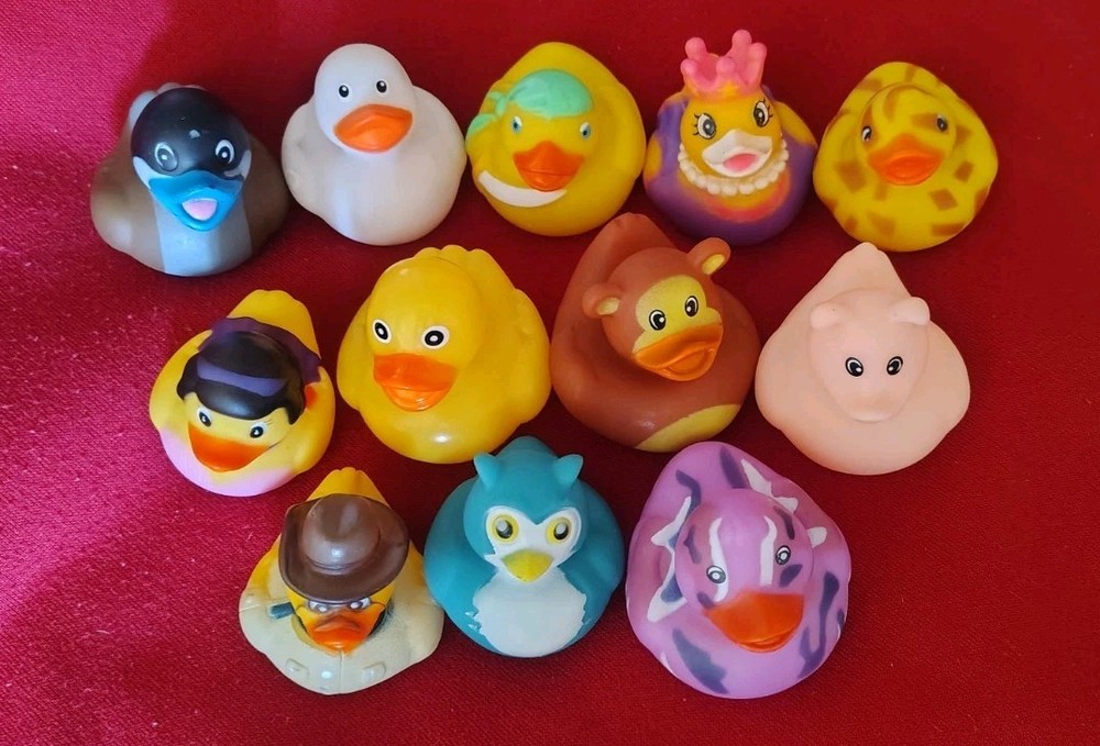 12 Random Rubber Ducks : Super Cute! 🔥