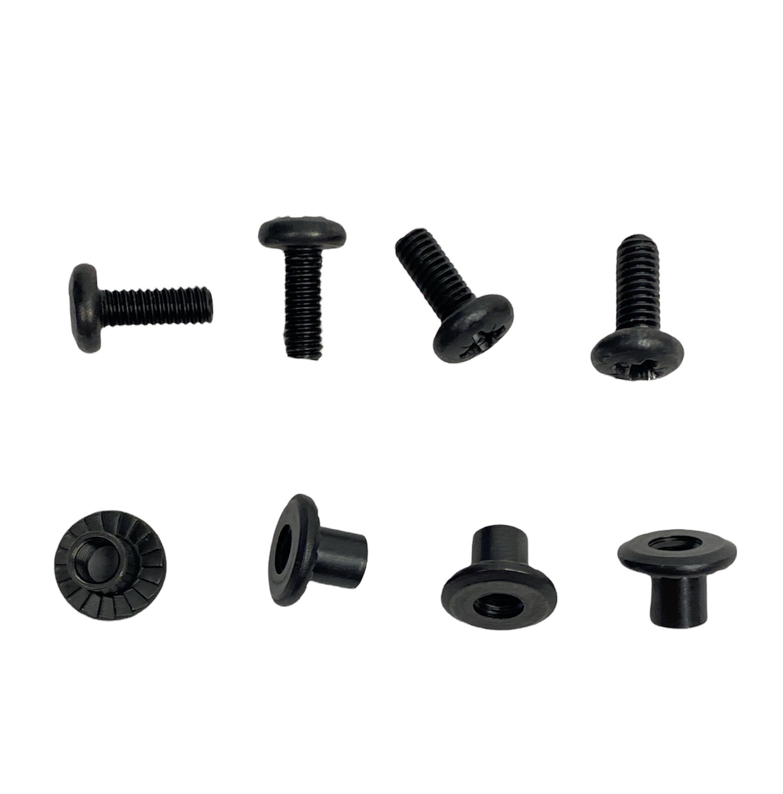 4pk NVG Mount Screw & Nut For ACH MICH LWH PASGT Combat Helmet Night Vision New