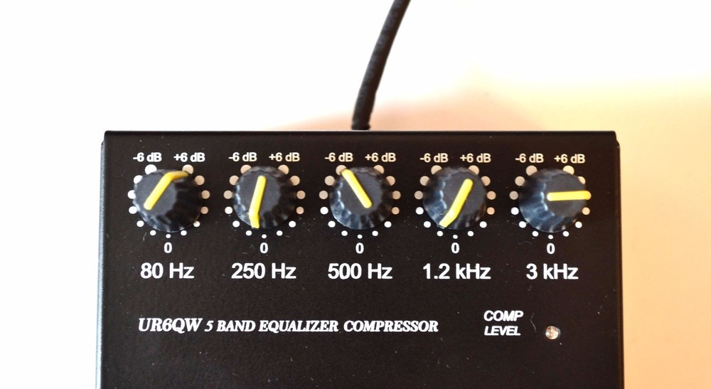 Microphone Sound Equalizer Compressor for ICOM IC-703 IC-706 IC-7000 IC-7100