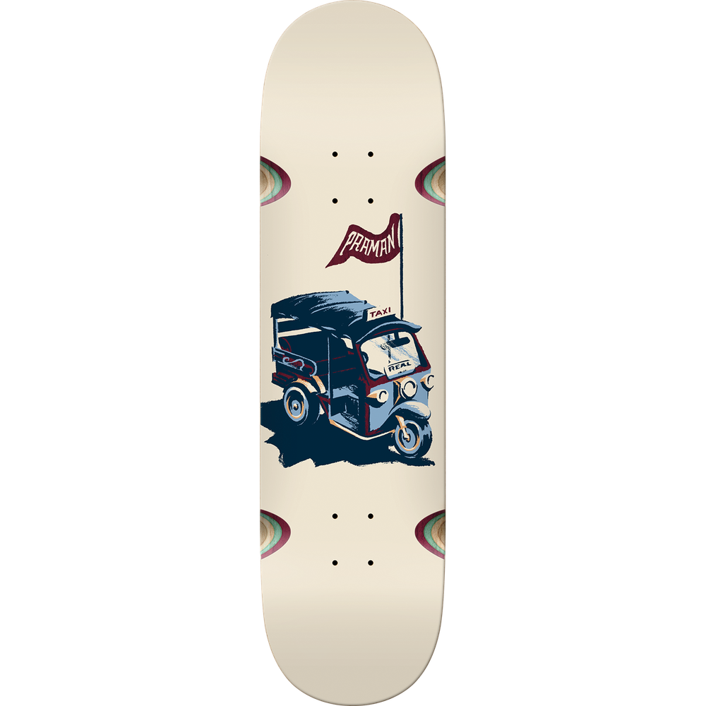 Real Patrick Praman Transport 8.5 Skateboard Deck