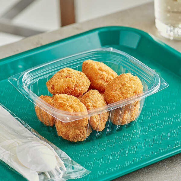 World Centric RD-CS-12, 12 oz. Compostable Rectangular Deli Container 900/CS