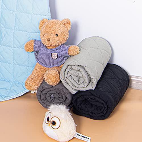 Down Alternative Toddler Comforter, Lightweight and Warm Solid Color Baby