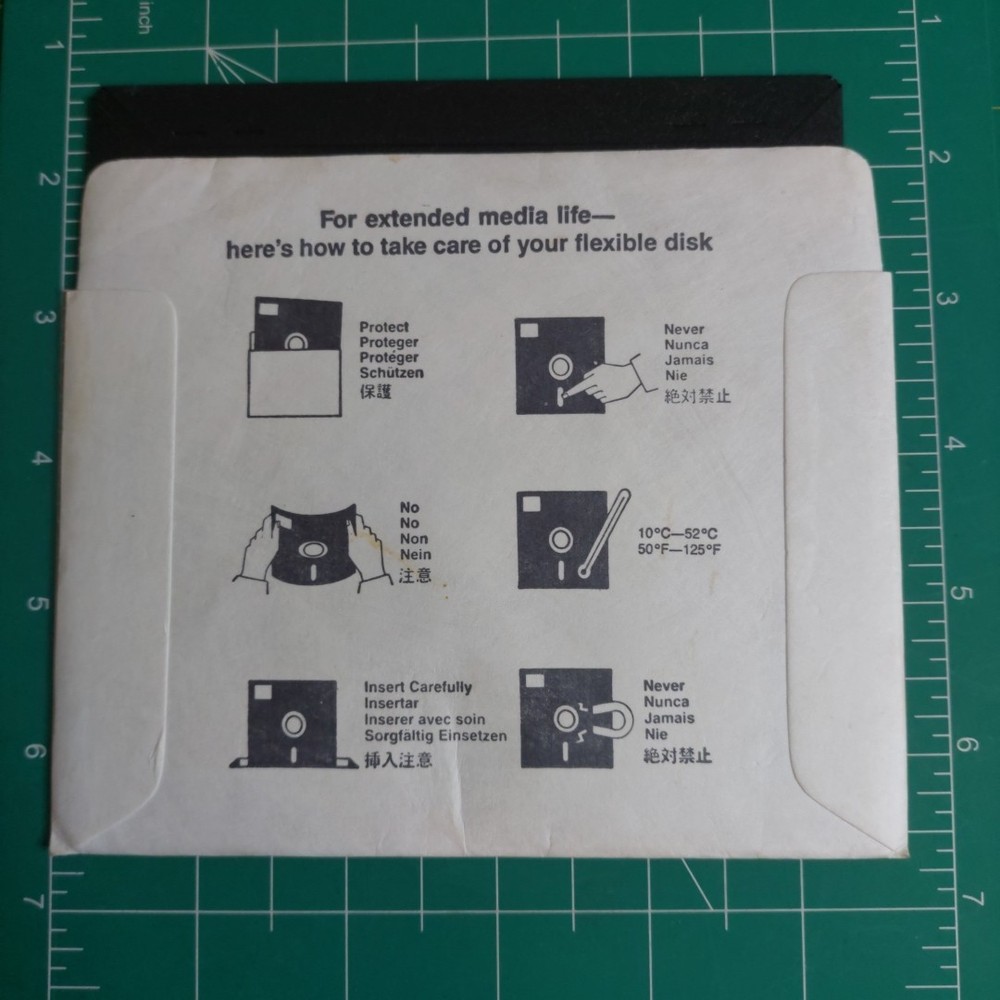 Commodore 64 Disk Inventory Program 5.25" Floppy Drive Disc C64 C128