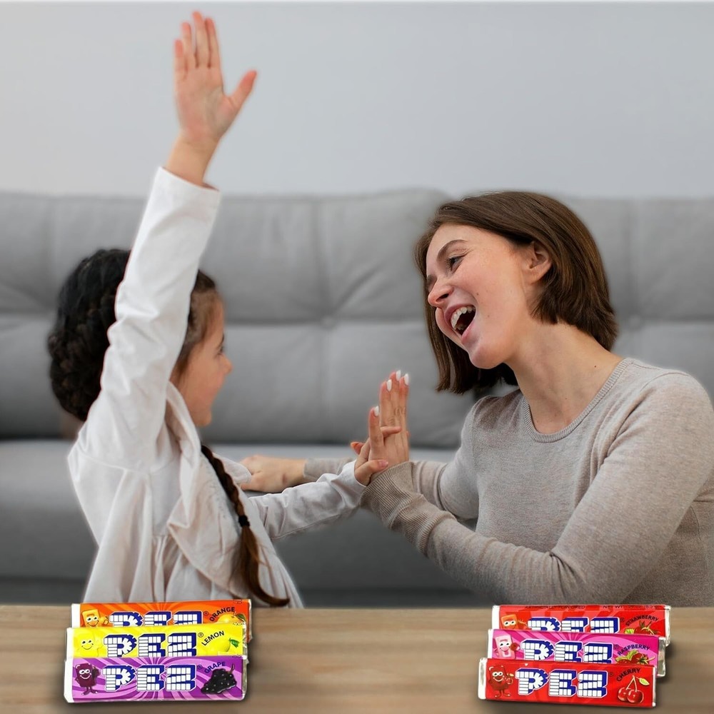 PEZ Candy Refills, 6 Assorted Fruit Flavors, Bulk & Delicious Candy (2 Pounds)