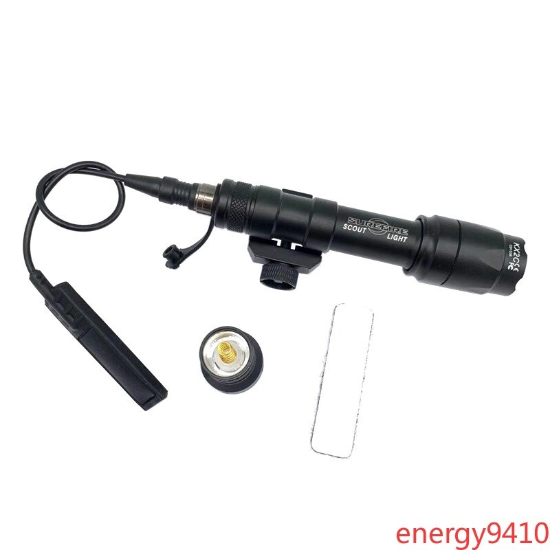 In Us ! Tactical M600C LED Flashlight Weapon Remote Switch White Lamp Strong