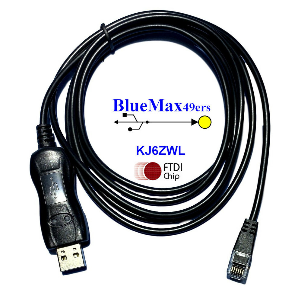 FTDI USB Programming Cable Kenwood TK-760 TK-762 TK-768 TK-860 TK-862 KPG-4