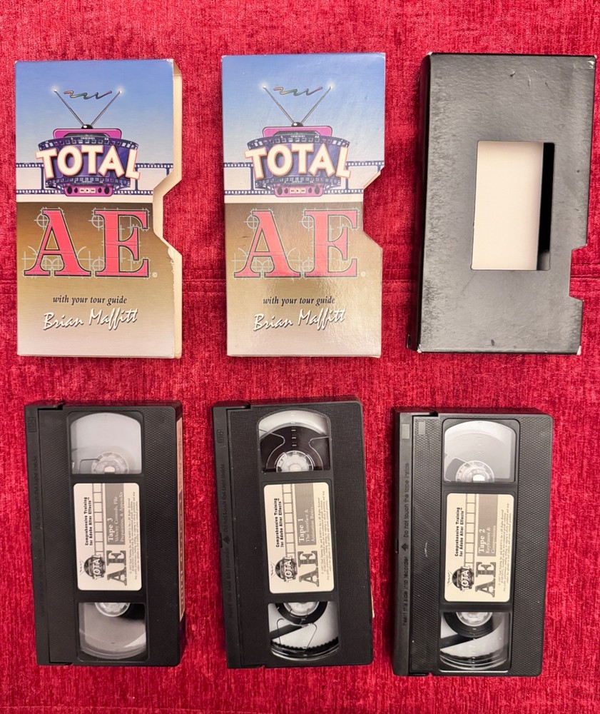 adobe after effects vhs video training