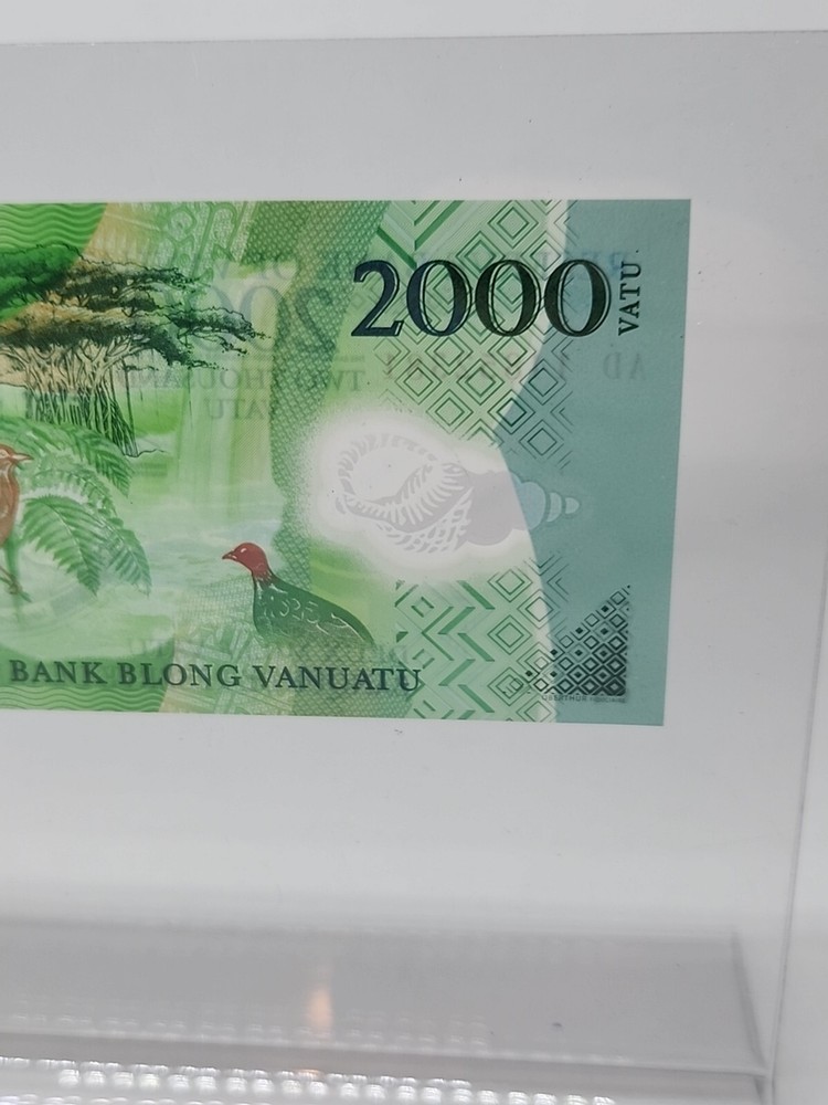Vanuatu, 2000 Vatu, 2014, POLYMER, Birds