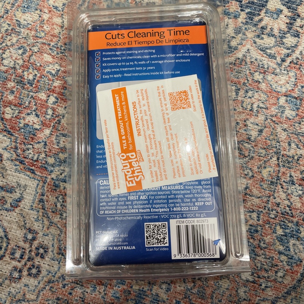 Open Box EnduroShield Tile & Grout Treatment Kit