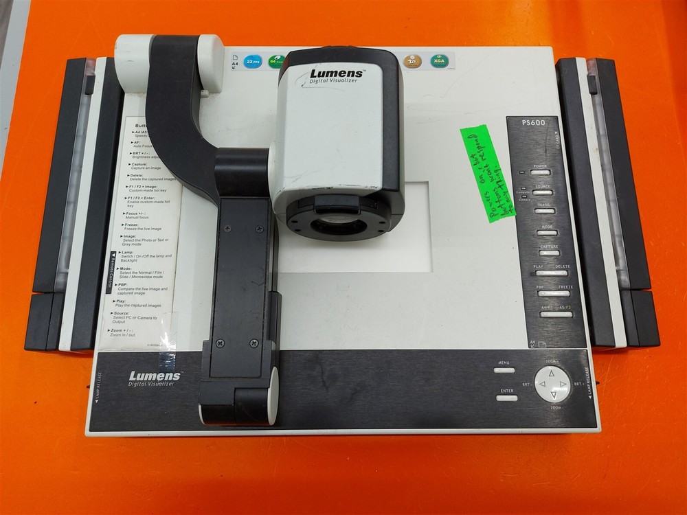 ⭐️⭐️⭐️⭐️⭐️ **READ** Lumens Digital Visualizer Document Camera PS600