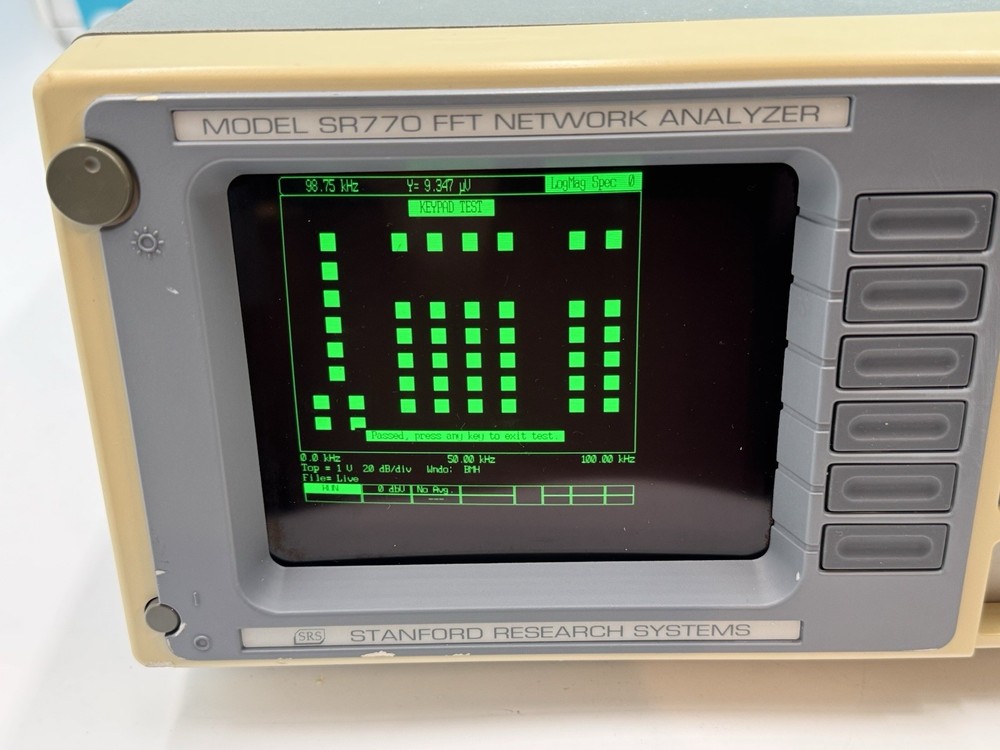 Stanford Research Systems SR770 FFT Network Analyzer, Excellent Condition *GOOD*