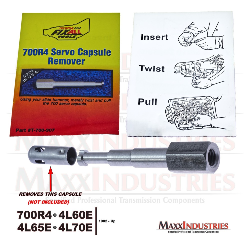 4L60 4L65 4L70E Transmission Tool - Remove 3rd Accumulator Checkball Capsule