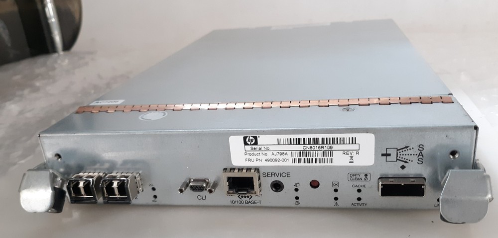 HP AJ798A 49002-001 MSA Smart Array Controller w/ 2x SFP