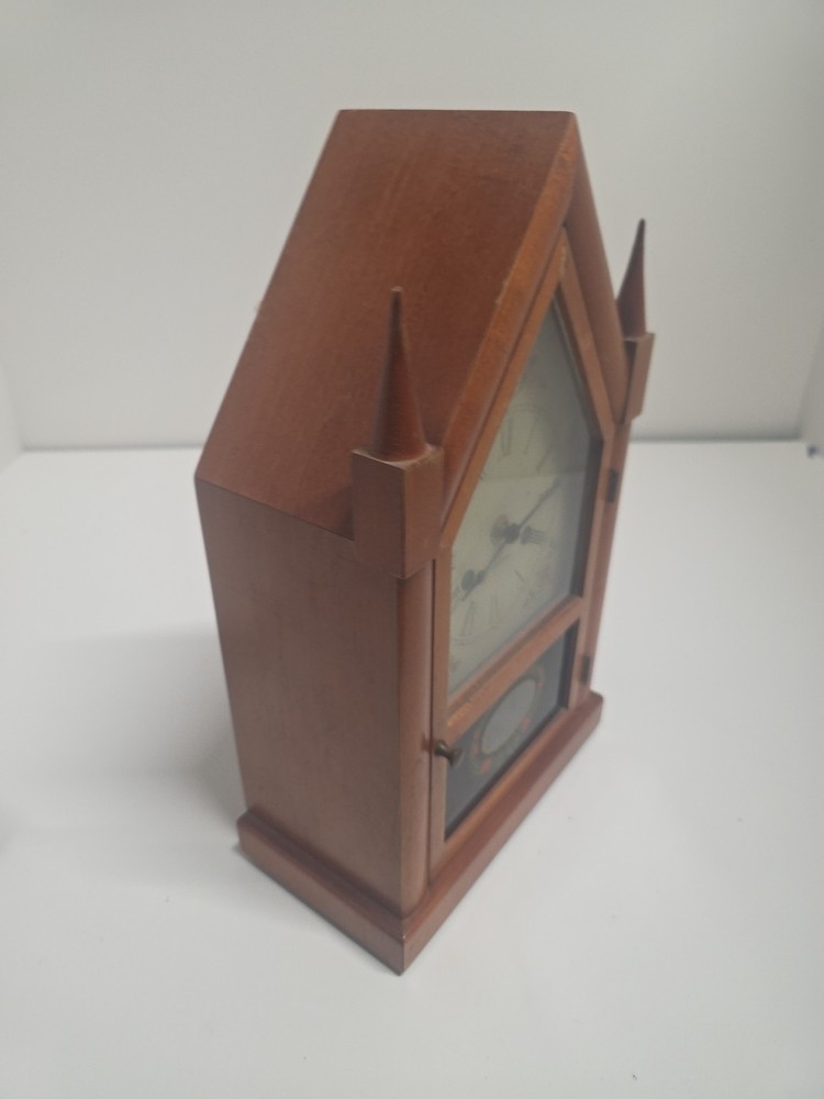 Seth Thomas Sharon Steeple Mantel Clock PLEASE READ (T7)