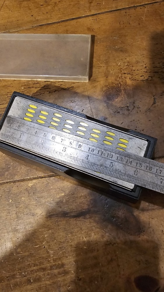 Draper Honing Guide & Four-Sided Diamond Stone.