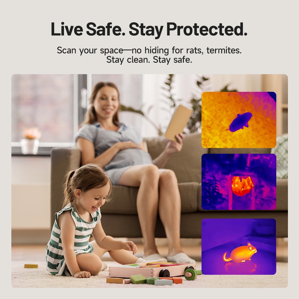 TOPDON TC002C Duo Thermal Camera for IOS & Android Type C 256 X 192 Resolution