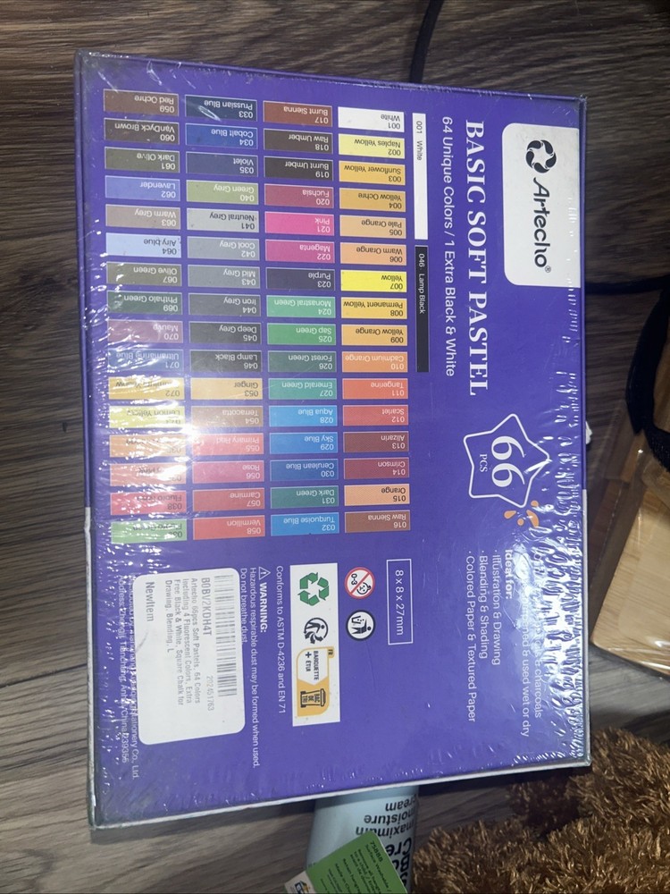 Artecho 72 Soft Pastels Assorted Colors Creative Studio Mini Soft Pastels