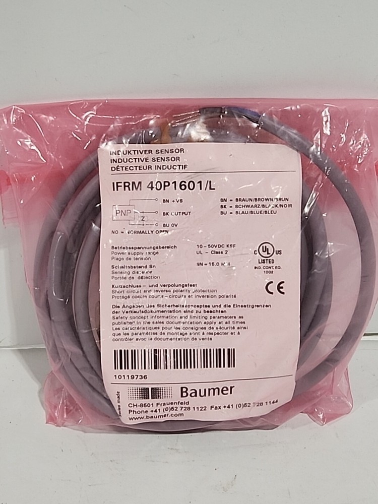 BAUMER IFRM40P1601/L * NEW NO BOX *