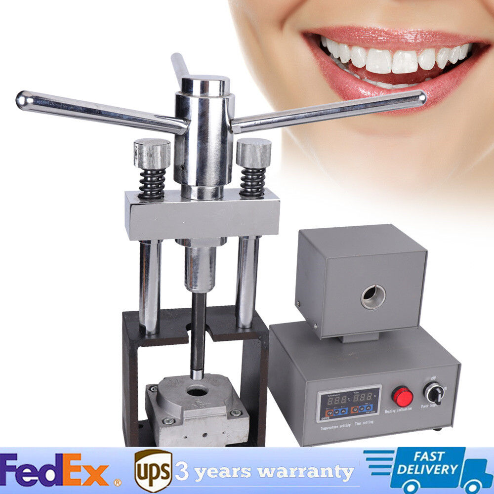 Dental Flexible Denture Material Injection System Injector Machine Lab Equipment