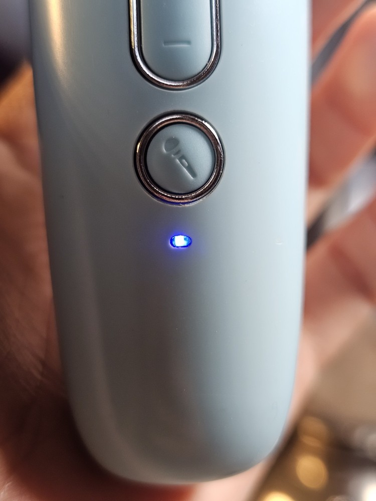 Replacement Wireless Microphone for Mini Karaoke Machine (Blue) Mic ONLY