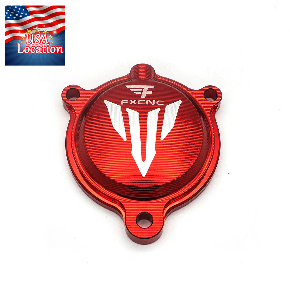 Red Engine Protect Guard Cover Stator For YFM 700 Raptor YFM700R 2007-2020 2018
