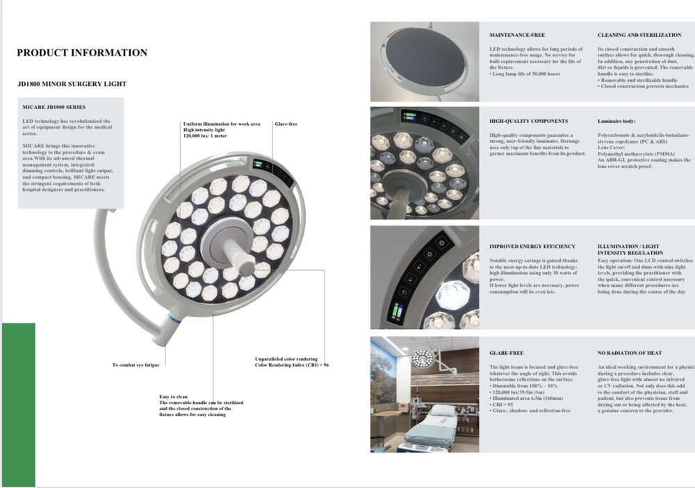 LED Portable & Mobile Surgical Operating Light. Many Models Available.