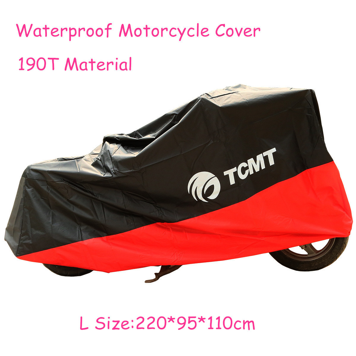 Motorcycle Cover Waterproof Outdoor Rain Dust UV Scooter Motorbike Protector L
