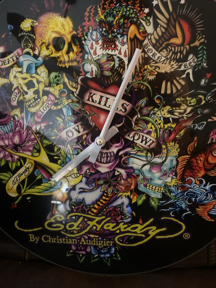 Ed Hardy Clock