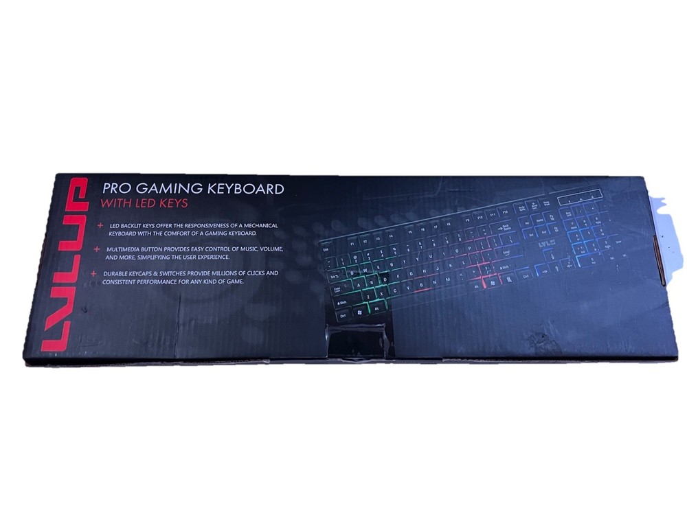 MODDED LVLUP Pro Gaming Keyboard and Gaming mouse Bundle