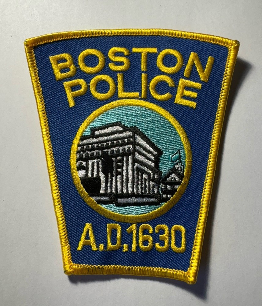 Boston Massachusetts Police Patch