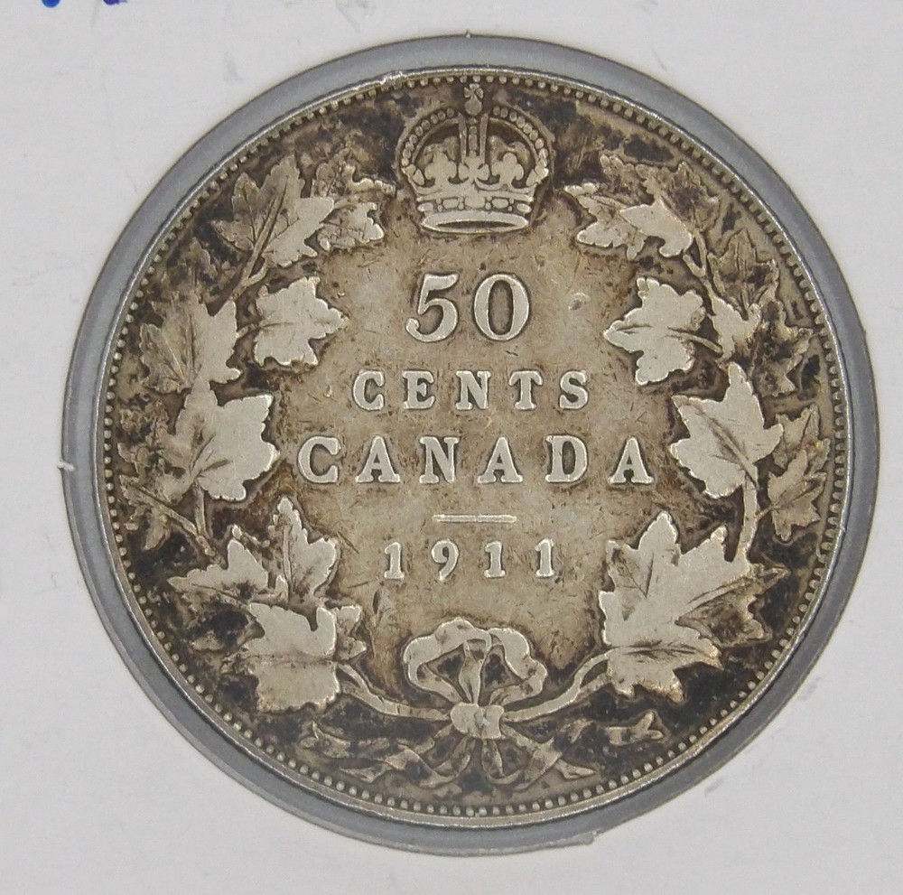 Canada 1911 F 50 Cents