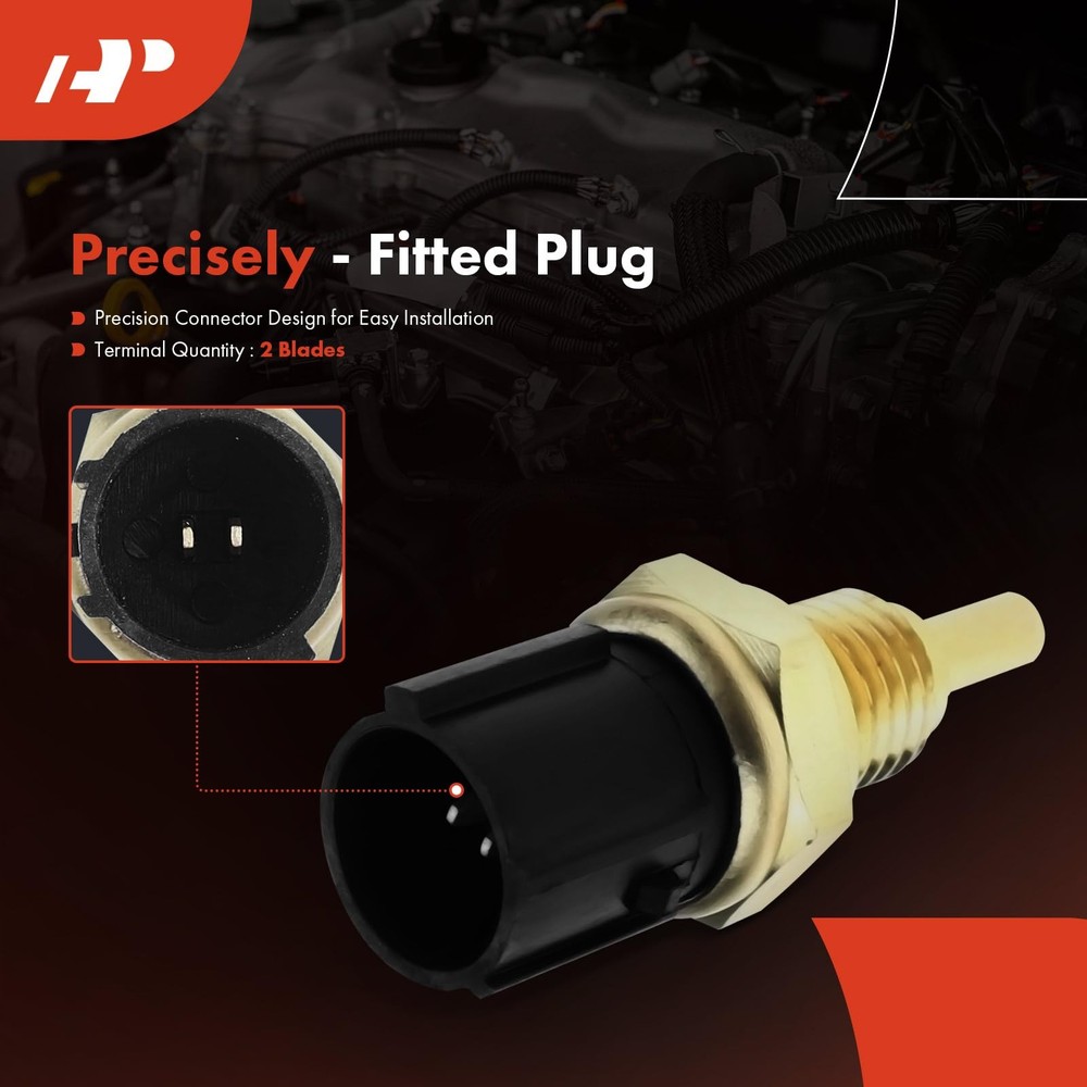 A-Premium Engine Coolant Temperature Sensor Compatible with Acura CL...