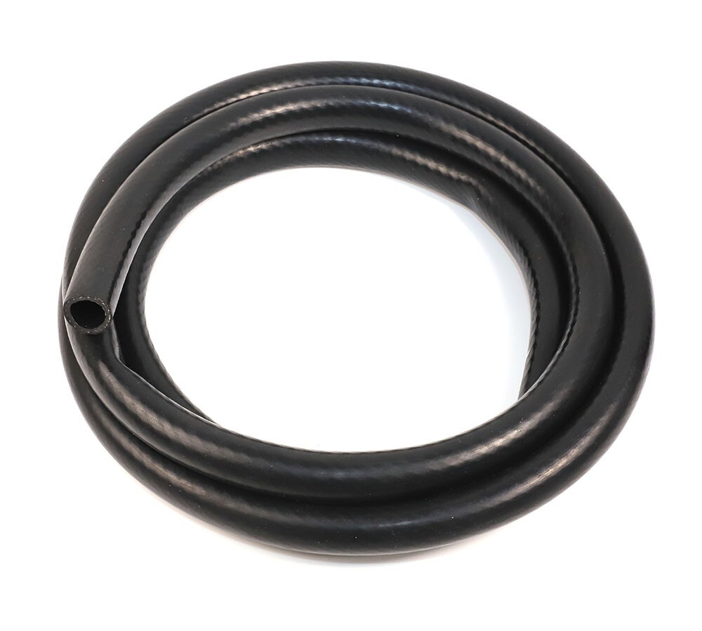 5ft 1-Ply Reinforced 16mm 5/8" ID High Temperature Silicone Heater Hose BLACK