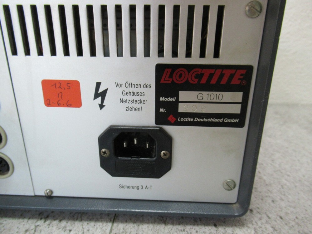 Dosing System Loctite G1010 Dosing System Control with Tank