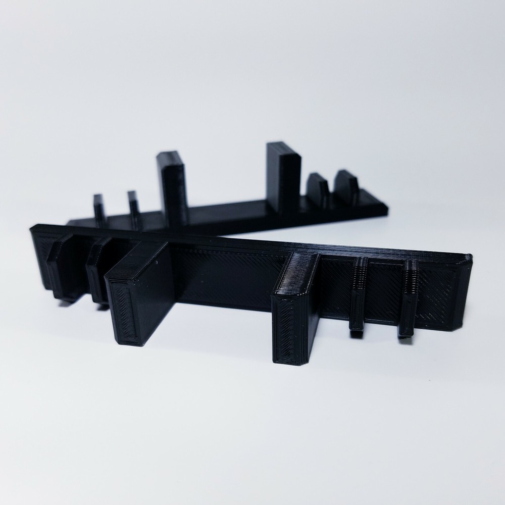 Vertical Stand with Memory Card Holder PS2 Slim Console 3D Printed PlayStation 2
