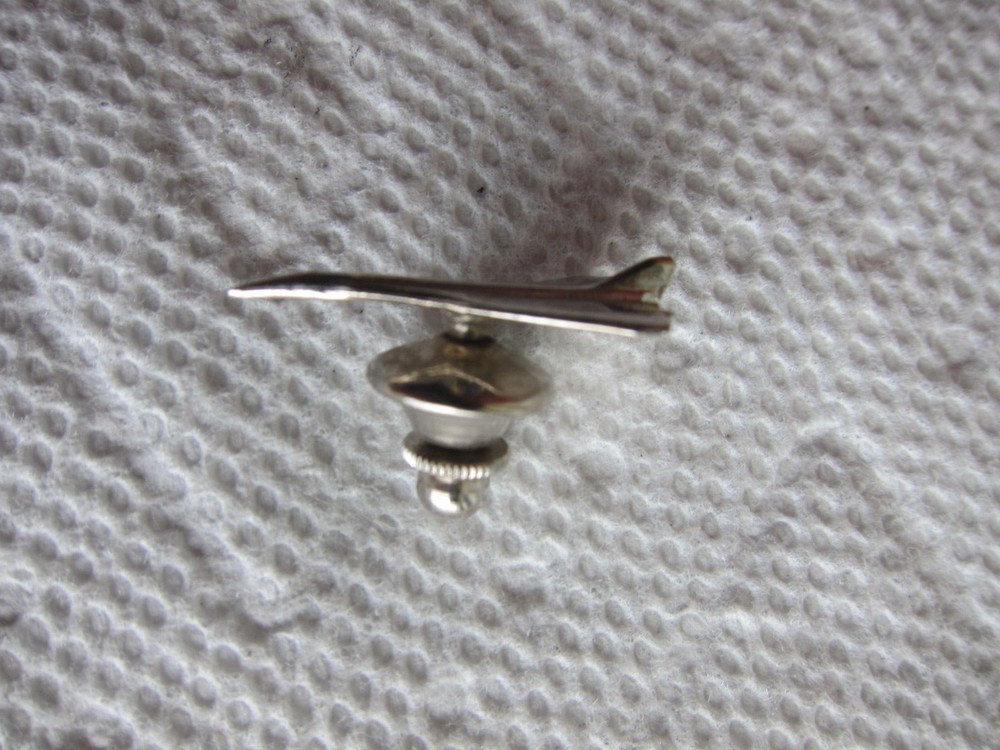 LOCKHEED L-2000 LAPEL PIN, ORIGINAL FROM LOCKHEED EMPLOYEE-VERY NICE! $7 SHIP!
