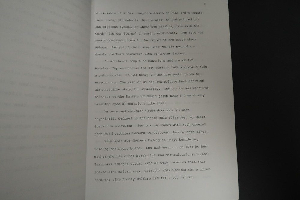 The Pallbearers Original Book Script Stephen J. Cannell Studios Collection 2009