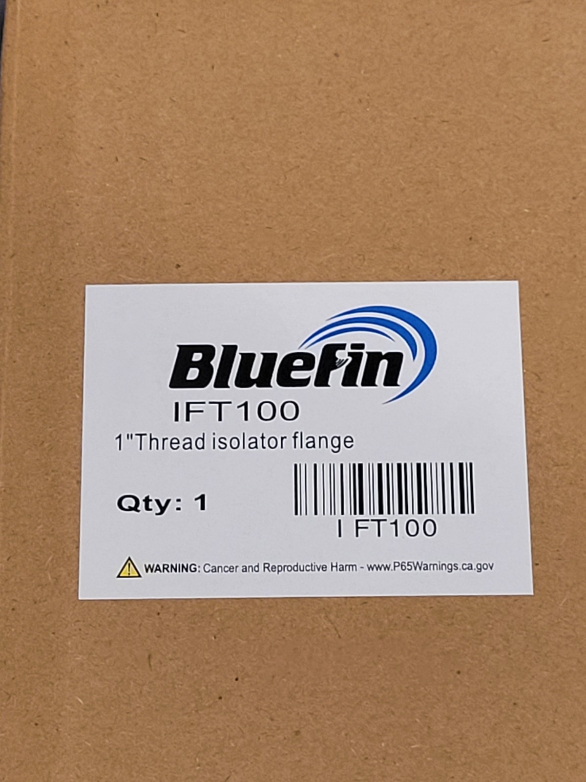 BLUEFIN IFT100 "Thread Sweat Isolator Flange 1"