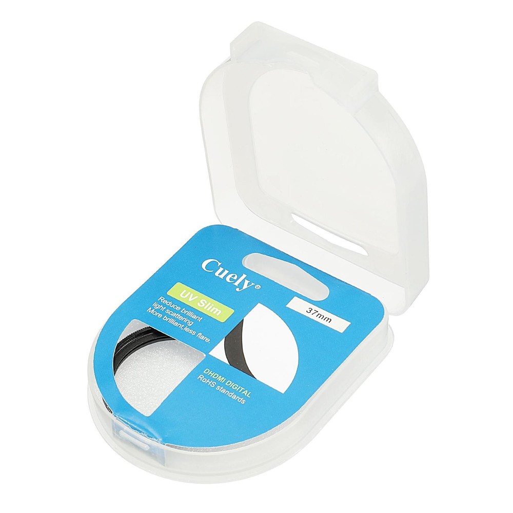 UV Lens Filters, 37mm Thin Protective Multilayer Frame