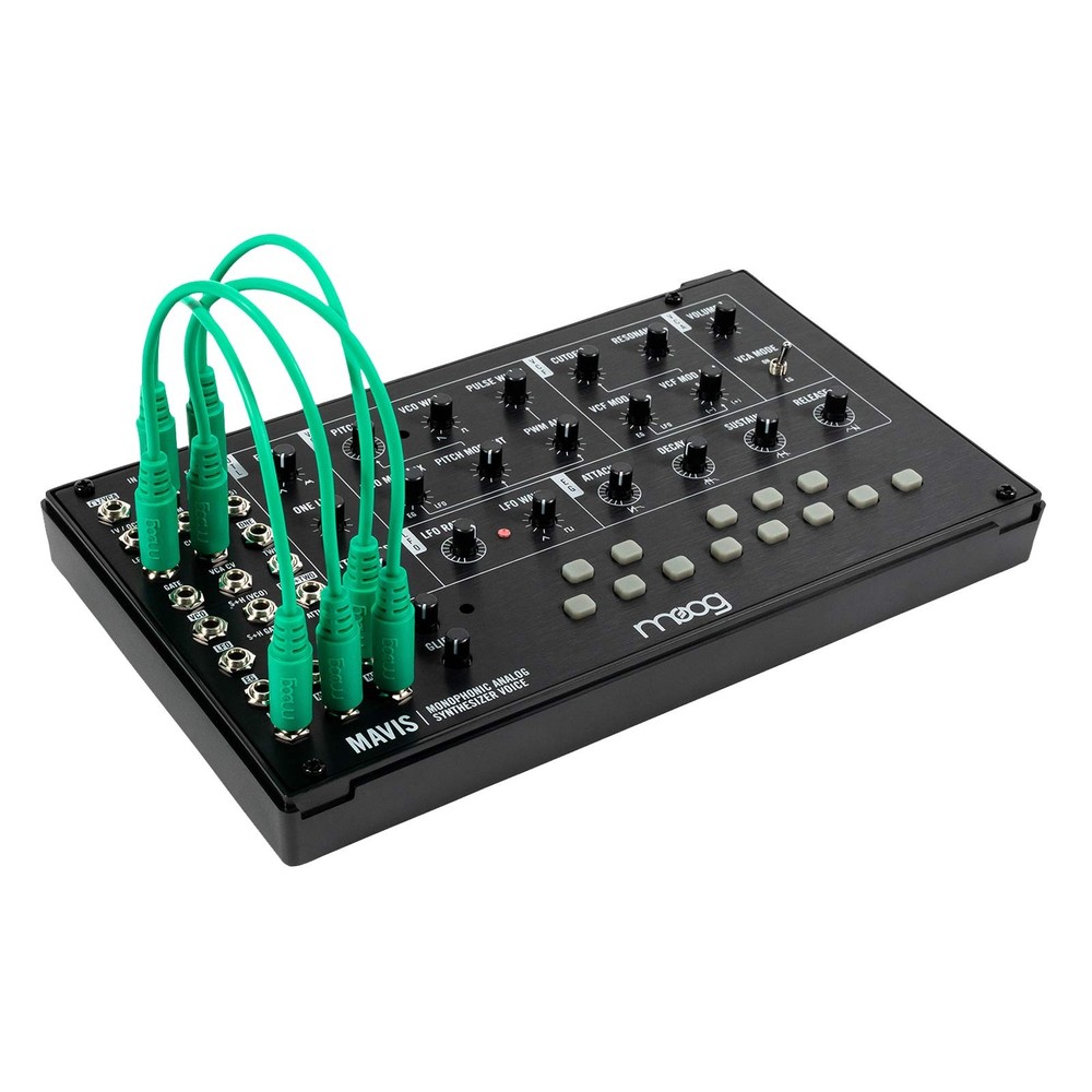 Moog Mavis Analog Synthesizer Kit with Case Package