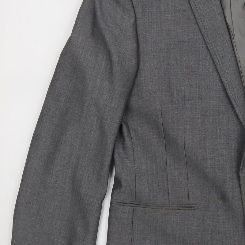 NEXT Mens Grey Wool Blend Suit Jacket Size 42