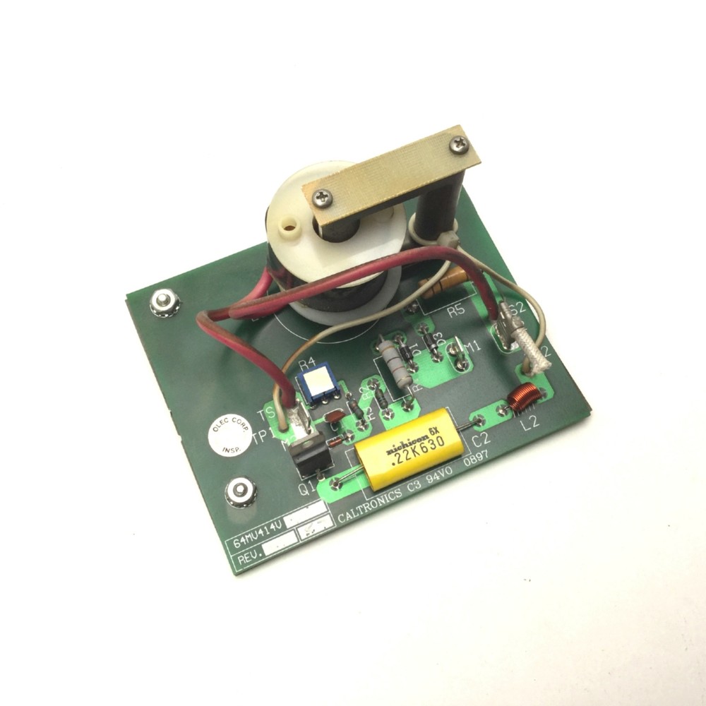 OLEC Caltronics 64MV414V00 CE 94V0 0897 J-Trigger PCB Assembly