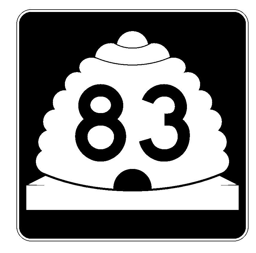Utah State Route 83 Sticker Decal