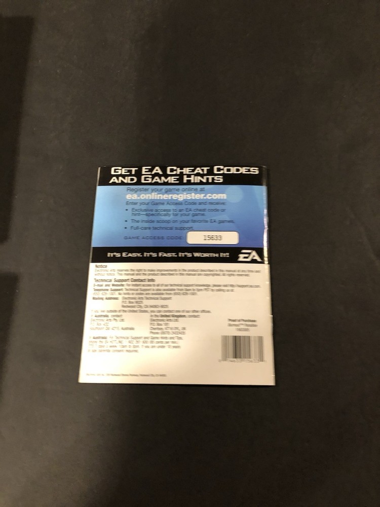 burnout paradise ps3 Manual Only