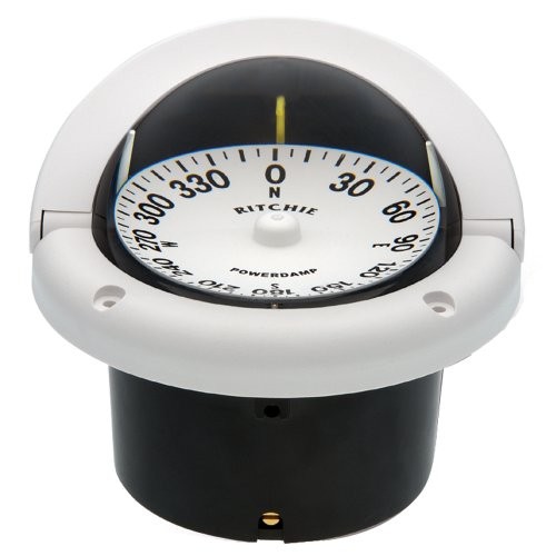 Ritchie Navigation HF742W Helmsman Compass Flush Mount White